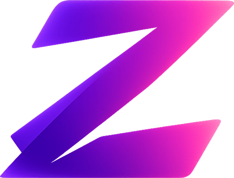 Zyric Console icon: the Zyric company mark, a violet-to-pink Z, shared with Zyric itself